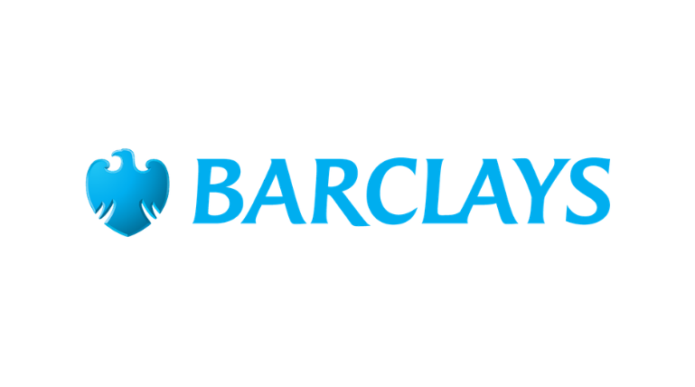 Barclays logo.