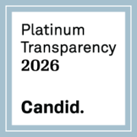 Platinum Transparency 2026 - Candid badge