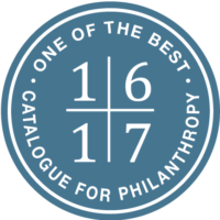 One of the Best - Catalogue for Philanthropy badge