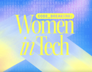 Logo for Code Breakers: Women in Tech.
