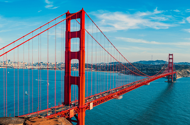 San Francisco golden gate bridge